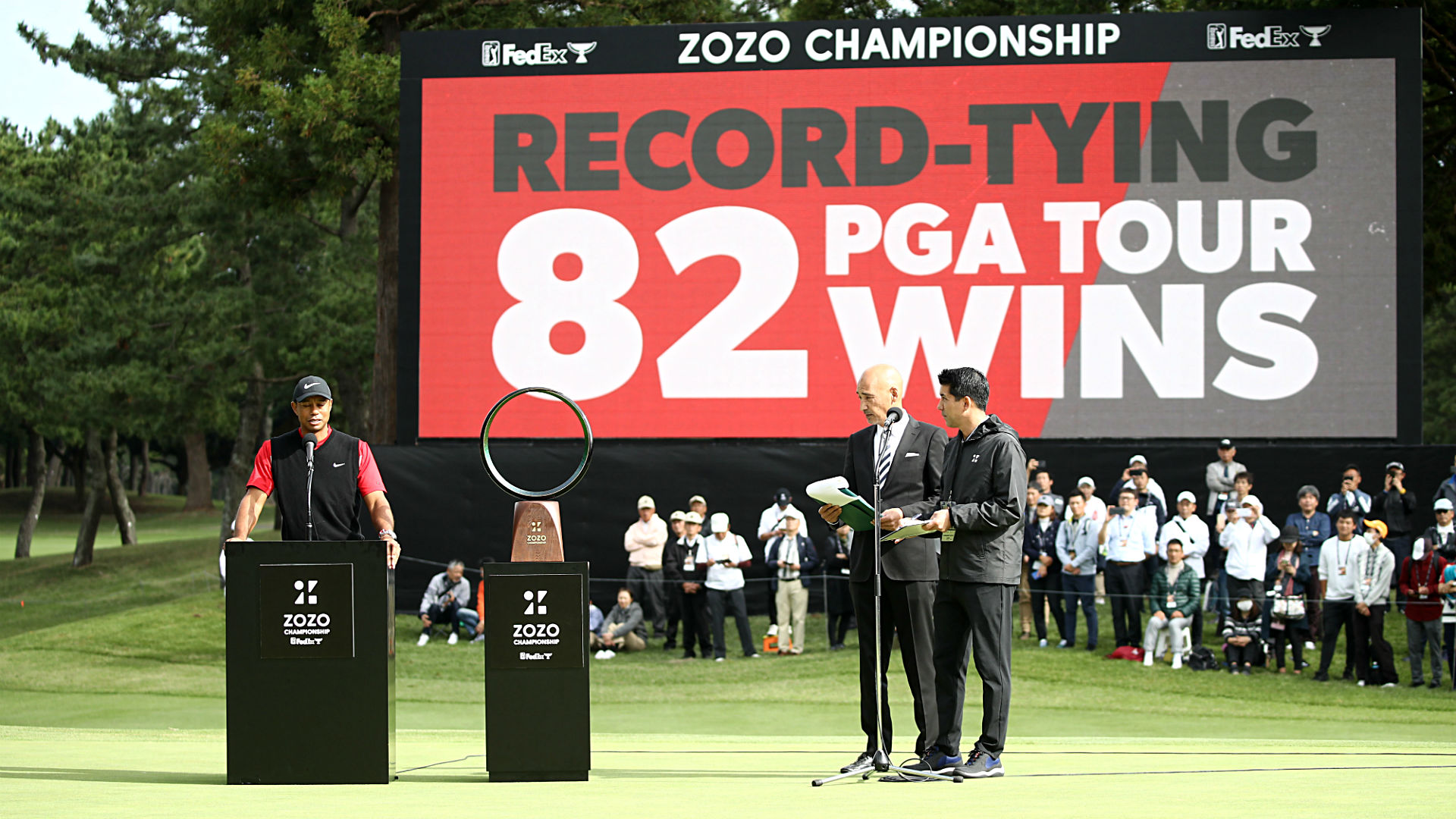 How much Tiger Woods and every player won at the ZOZO Championship